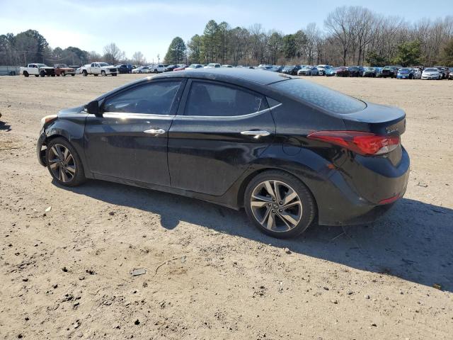 5NPDH4AE7EH540435 - 2014 HYUNDAI ELANTRA SE BLACK photo 2