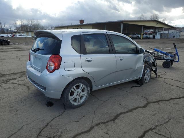 KL1TG6DE0BB203244 - 2011 CHEVROLET AVEO LT SILVER photo 3