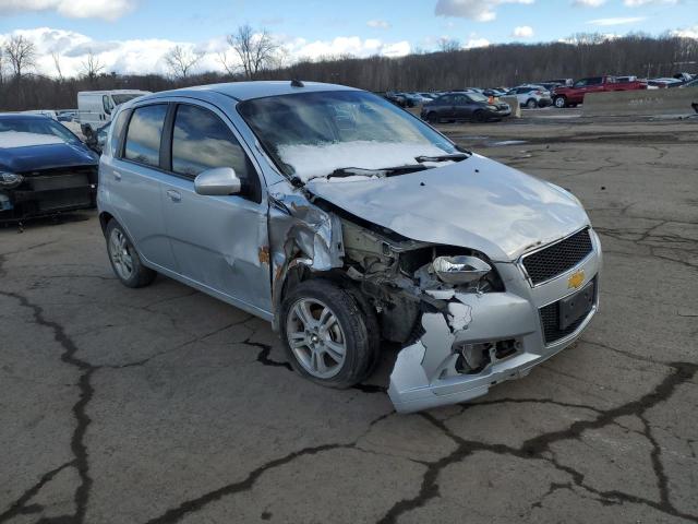 KL1TG6DE0BB203244 - 2011 CHEVROLET AVEO LT SILVER photo 4
