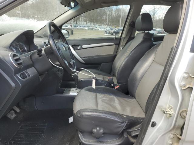 KL1TG6DE0BB203244 - 2011 CHEVROLET AVEO LT SILVER photo 7
