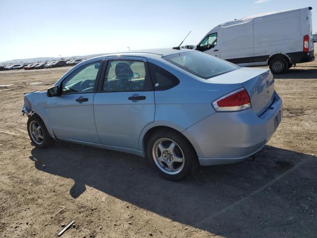 1FAHP34N48W198229 - 2008 FORD FOCUS S/SE BLUE photo 2