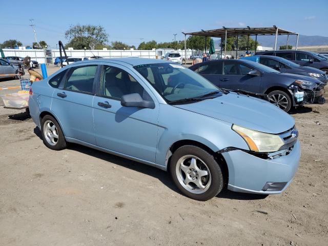 1FAHP34N48W198229 - 2008 FORD FOCUS S/SE BLUE photo 4