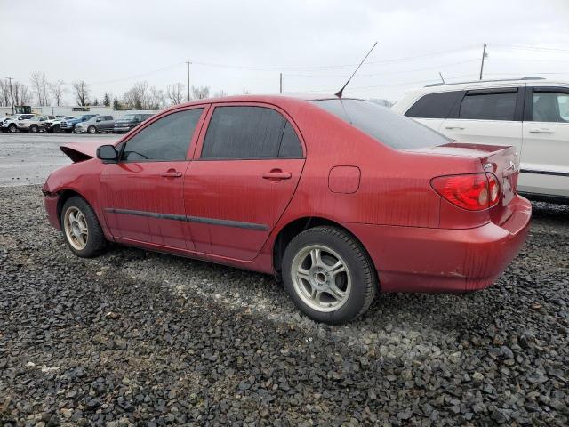 JTDBR32E570131430 - 2007 TOYOTA COROLLA CE RED photo 2