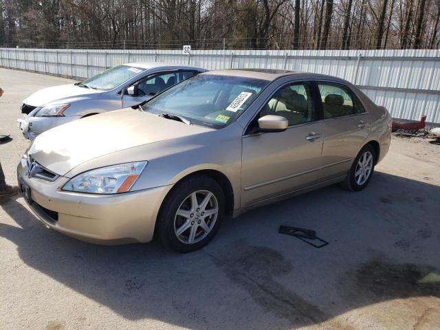 1HGCM66824A006482 - 2004 HONDA ACCORD EX GOLD photo 1