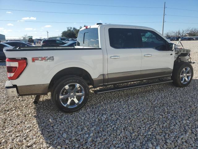 1FTFW1ED8MFB61936 - 2021 FORD F150 SUPERCREW WHITE photo 3