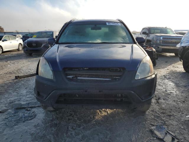 JHLRD78874C014564 - 2004 HONDA CR-V EX BLUE photo 5