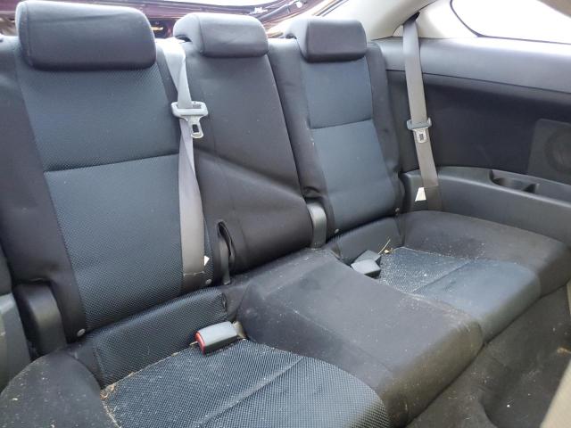 JTKDE177360126124 - 2006 TOYOTA SCION TC მუქწითელი ფოტო 10