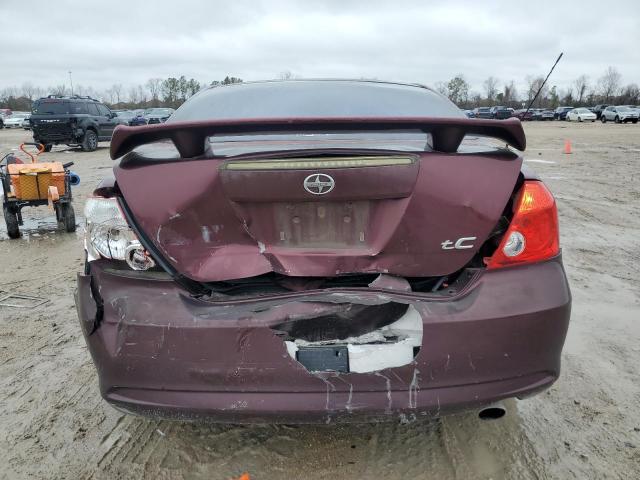 JTKDE177360126124 - 2006 TOYOTA SCION TC მუქწითელი ფოტო 6
