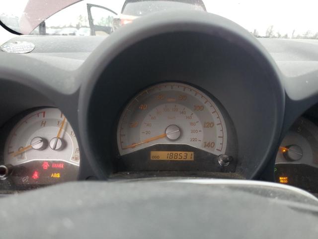 JTKDE177360126124 - 2006 TOYOTA SCION TC მუქწითელი ფოტო 9