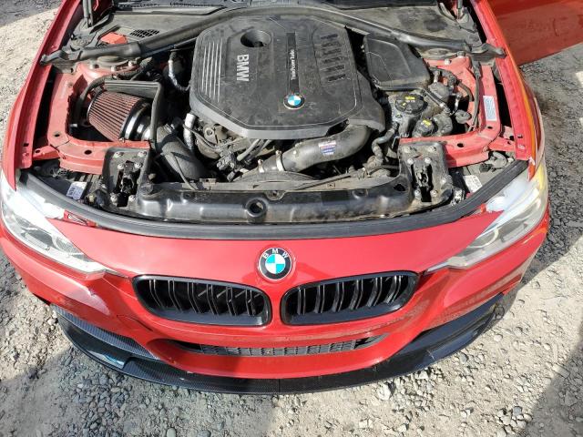 WBA8B3C58GK383543 - 2016 BMW 340 I RED photo 11