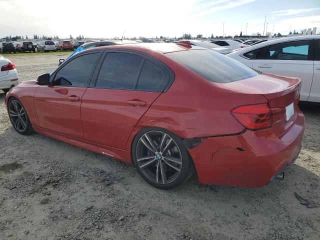 WBA8B3C58GK383543 - 2016 BMW 340 I RED photo 2