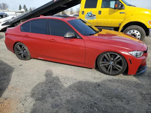 WBA8B3C58GK383543 - 2016 BMW 340 I RED photo 4