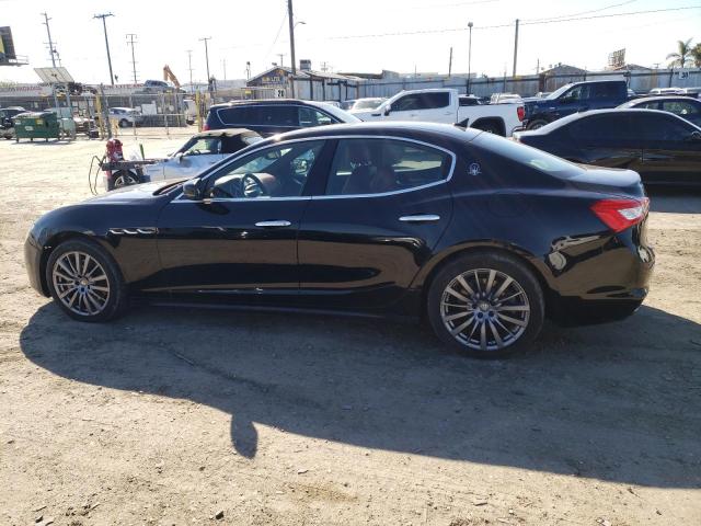 ZAM57XSA6J1269398 - 2018 MASERATI GHIBLI BLACK photo 2