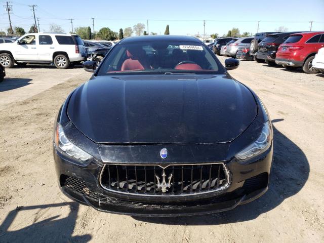 ZAM57XSA6J1269398 - 2018 MASERATI GHIBLI BLACK photo 5