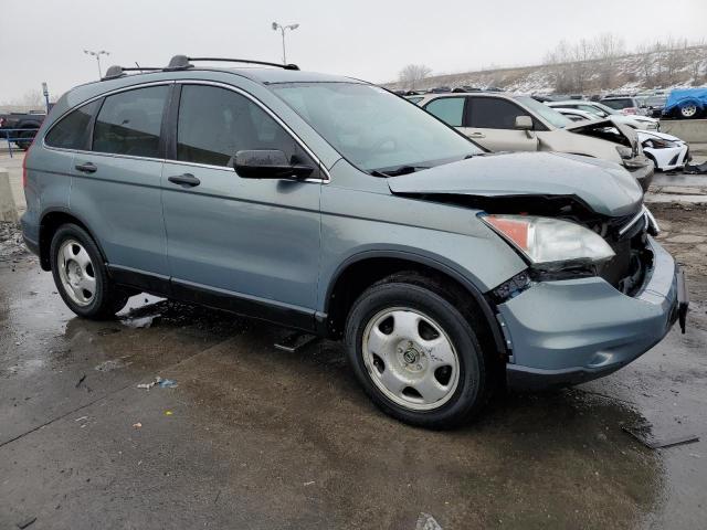 5J6RE4H38AL053442 - 2010 HONDA CR-V LX TEAL photo 4