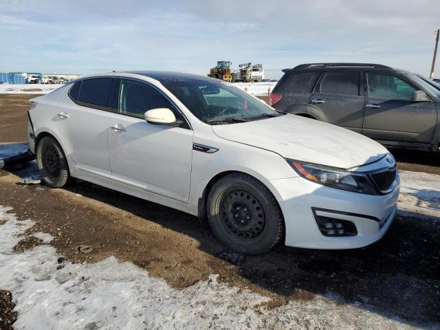 KNAGR4A67E5463422 - 2014 KIA OPTIMA SX WHITE photo 4