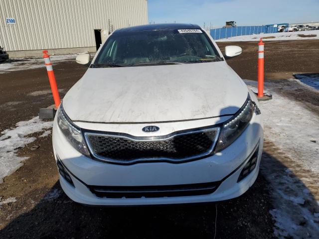 KNAGR4A67E5463422 - 2014 KIA OPTIMA SX WHITE photo 5