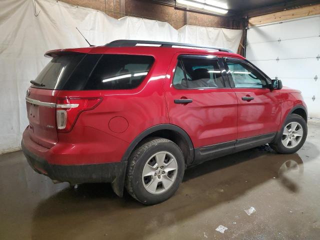 1FMHK8B85CGA81308 - 2012 FORD EXPLORER RED photo 3