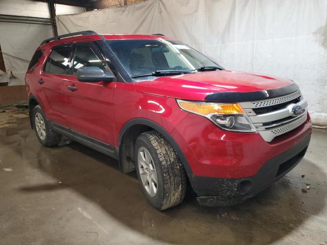 1FMHK8B85CGA81308 - 2012 FORD EXPLORER RED photo 4