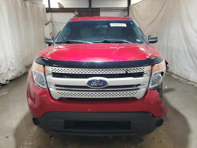 1FMHK8B85CGA81308 - 2012 FORD EXPLORER RED photo 5