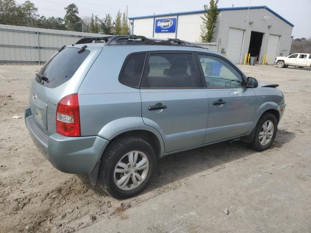 KM8JM12B19U036309 - 2009 HYUNDAI TUCSON GLS BLUE photo 3