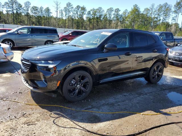 LRBFZNR43ND161654 - 2022 BUICK ENVISION ESSENCE أسود صورة 1