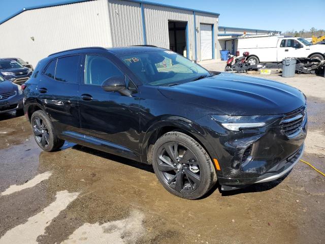 LRBFZNR43ND161654 - 2022 BUICK ENVISION ESSENCE أسود صورة 4