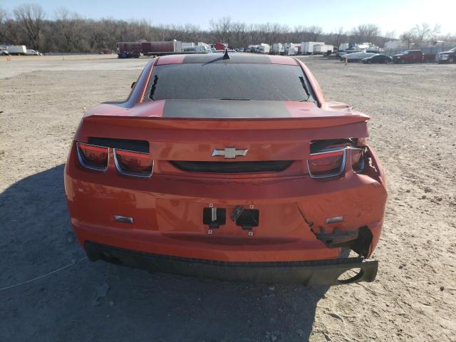 2G1FC1E3XC9183498 - 2012 CHEVROLET CAMARO LT RED photo 6