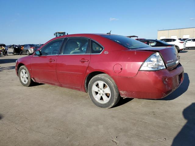 2G1WT58K169373477 - 2006 CHEVROLET IMPALA LT RED photo 2