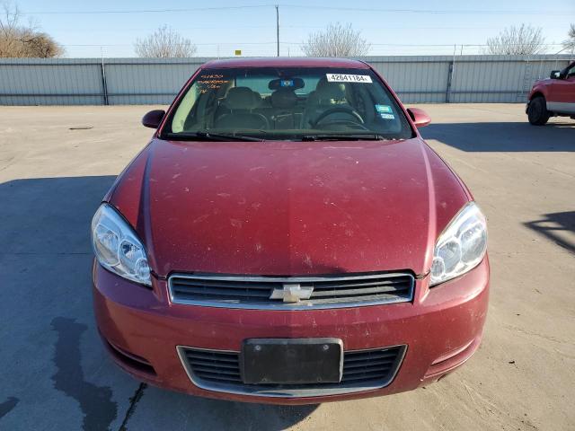 2G1WT58K169373477 - 2006 CHEVROLET IMPALA LT RED photo 5