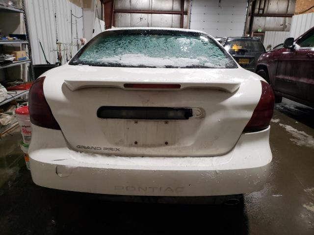 2G2WP522251321541 - 2005 PONTIAC GRAND PRIX WHITE photo 6