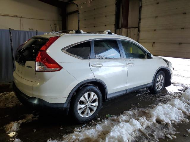 5J6RM4H77EL087240 - 2014 HONDA CR-V EXL WHITE photo 3