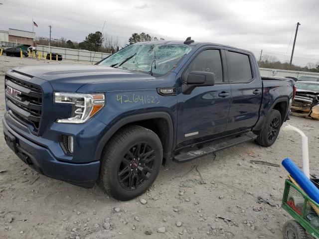 3GTP8CED5MG442956 - 2021 GMC SIERRA C1500 ELEVATION BLUE photo 1