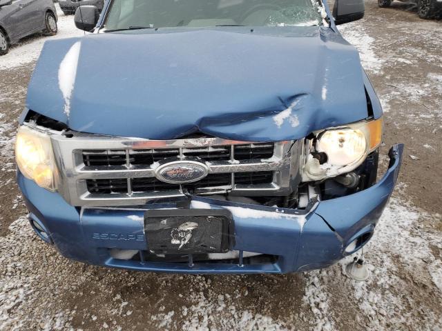 1FMCU03G49KA57213 - 2009 FORD ESCAPE XLT BLUE photo 12