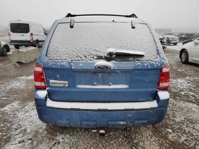 1FMCU03G49KA57213 - 2009 FORD ESCAPE XLT BLUE photo 6