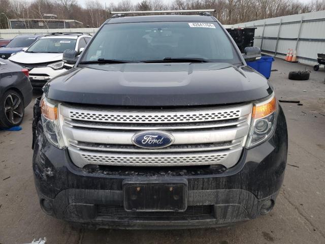 1FM5K8D81FGA67586 - 2015 FORD EXPLORER XLT BLACK photo 5