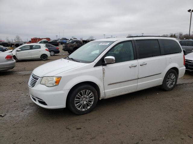 2C4RC1CG2DR816099 - 2013 CHRYSLER TOWN & COU TOURING L WHITE photo 1