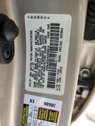 1NXBU4EEXAZ339914 - 2010 TOYOTA COROLLA BASE TAN photo 12