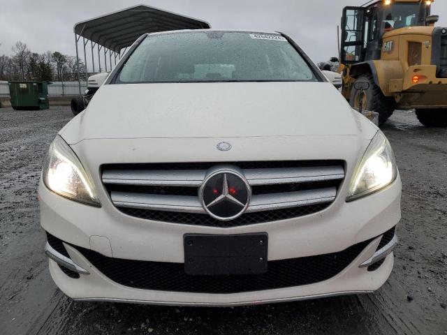 WDDVP9AB2EJ001406 - 2014 MERCEDES-BENZ B ELECTRIC WHITE photo 5