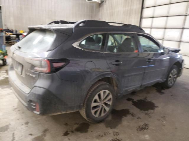 4S4BTAAC2N3130121 - 2022 SUBARU OUTBACK GRAY photo 3