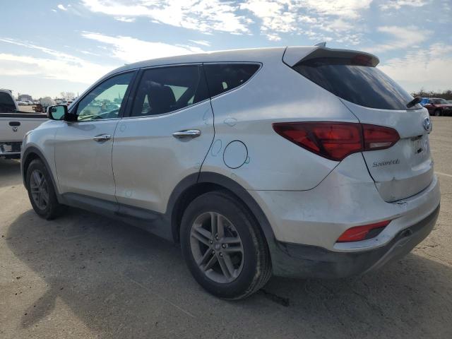 5XYZT3LB6HG490401 - 2017 HYUNDAI SANTA FE S SILVER photo 2