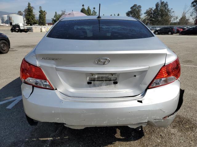 KMHCU4AE6DU315334 - 2013 HYUNDAI ACCENT GLS SILVER photo 6