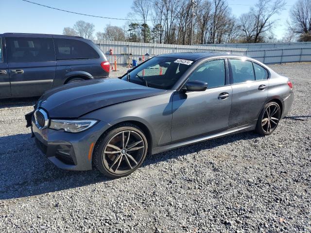 3MW5R7J00L8B32461 - 2020 BMW 330XI GRAY photo 1