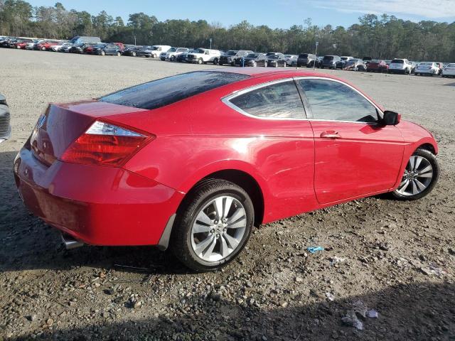 1HGCS12369A026115 - 2009 HONDA ACCORD LX RED photo 3