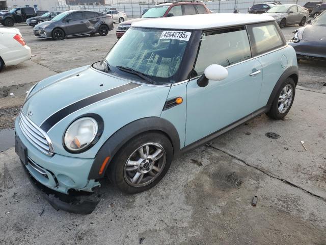 WMWSU3C5XCT264736 - 2012 MINI COOPER TURQUOISE photo 1