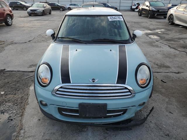WMWSU3C5XCT264736 - 2012 MINI COOPER TURQUOISE photo 5