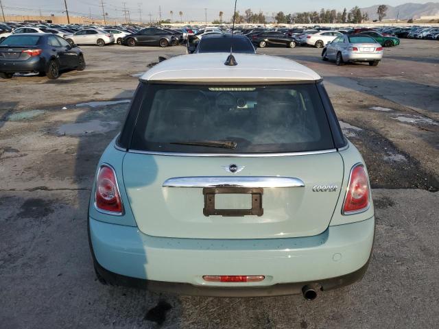 WMWSU3C5XCT264736 - 2012 MINI COOPER TURQUOISE photo 6