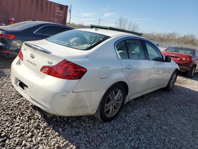 JN1CV6AP1BM502155 - 2011 INFINITI G37 BASE WHITE photo 3