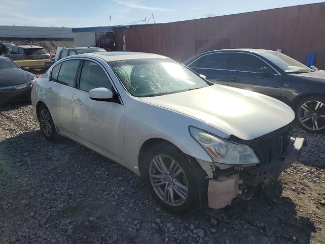 JN1CV6AP1BM502155 - 2011 INFINITI G37 BASE WHITE photo 4