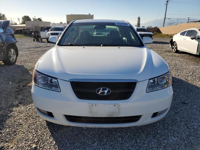 5NPEU46F67H165187 - 2007 HYUNDAI SONATA SE WHITE photo 5